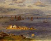 皮埃尔 奥古斯特 雷诺阿 : The Coast of Brittany, Fishing Boats